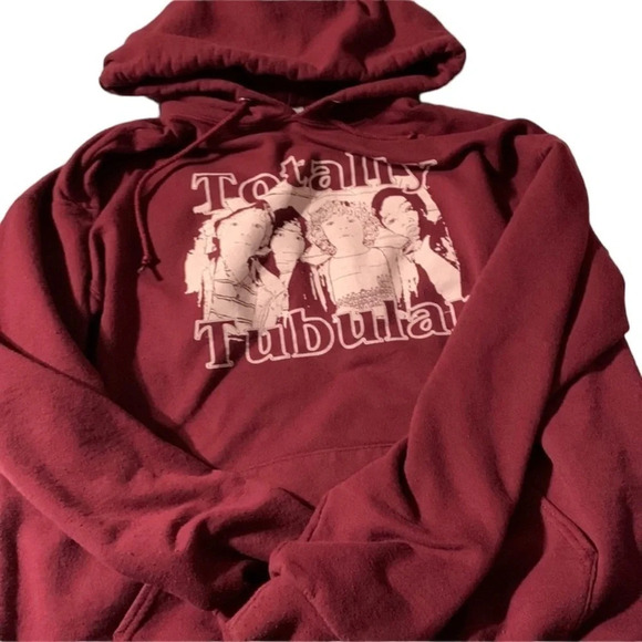 STRANGER Things large maroon hoodie - Picture 1 of 4